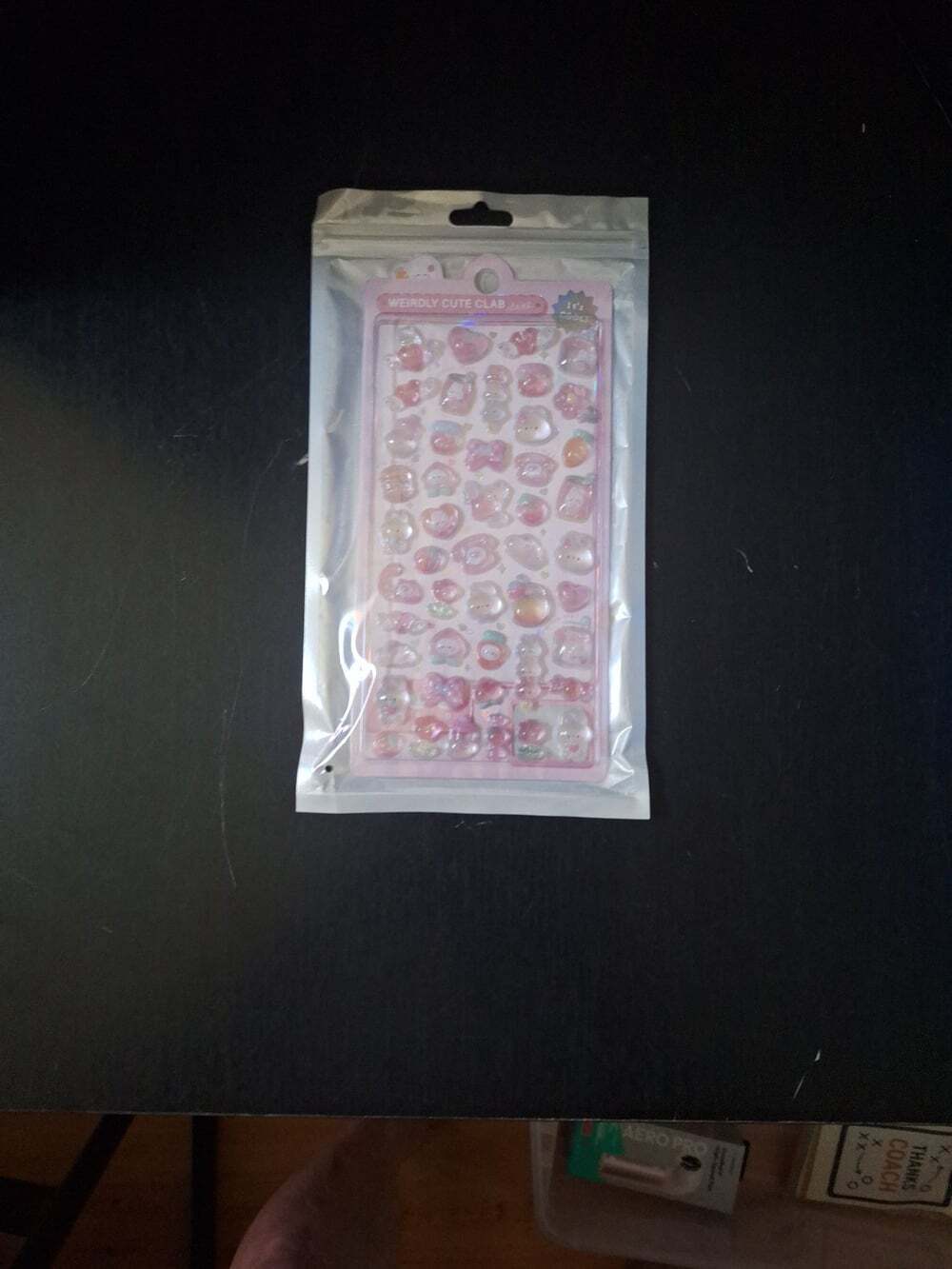 Weirdly Cute Clab Kawaii 3D Resin Bubble Sticker Sheet